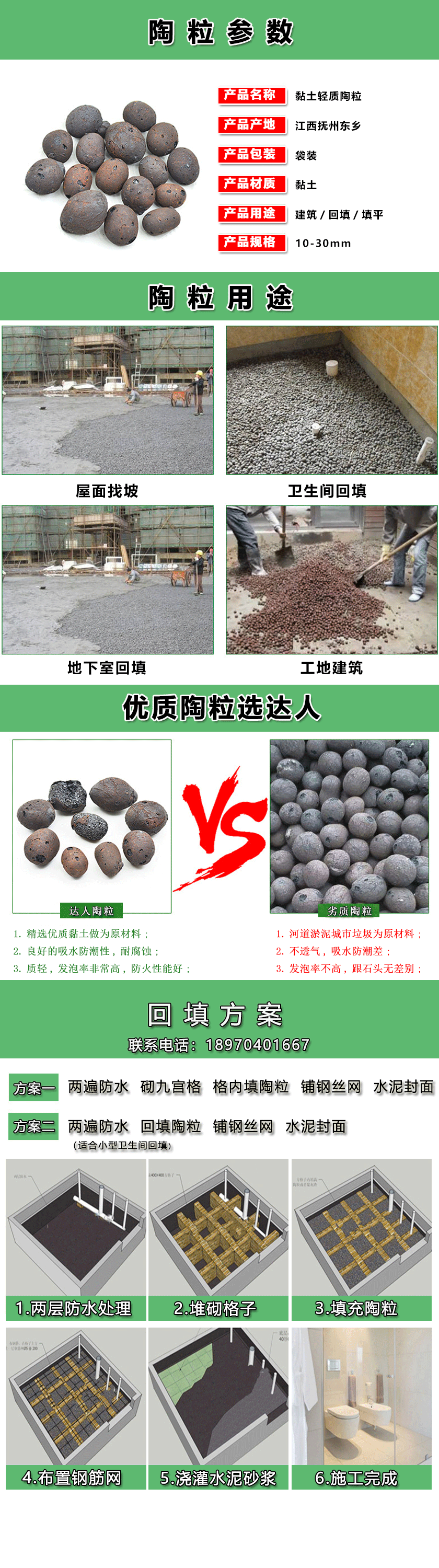 宜黃縣陶粒廠家、宜黃縣陶粒批發(fā)、宜黃縣陶粒回填衛(wèi)生間要多少錢